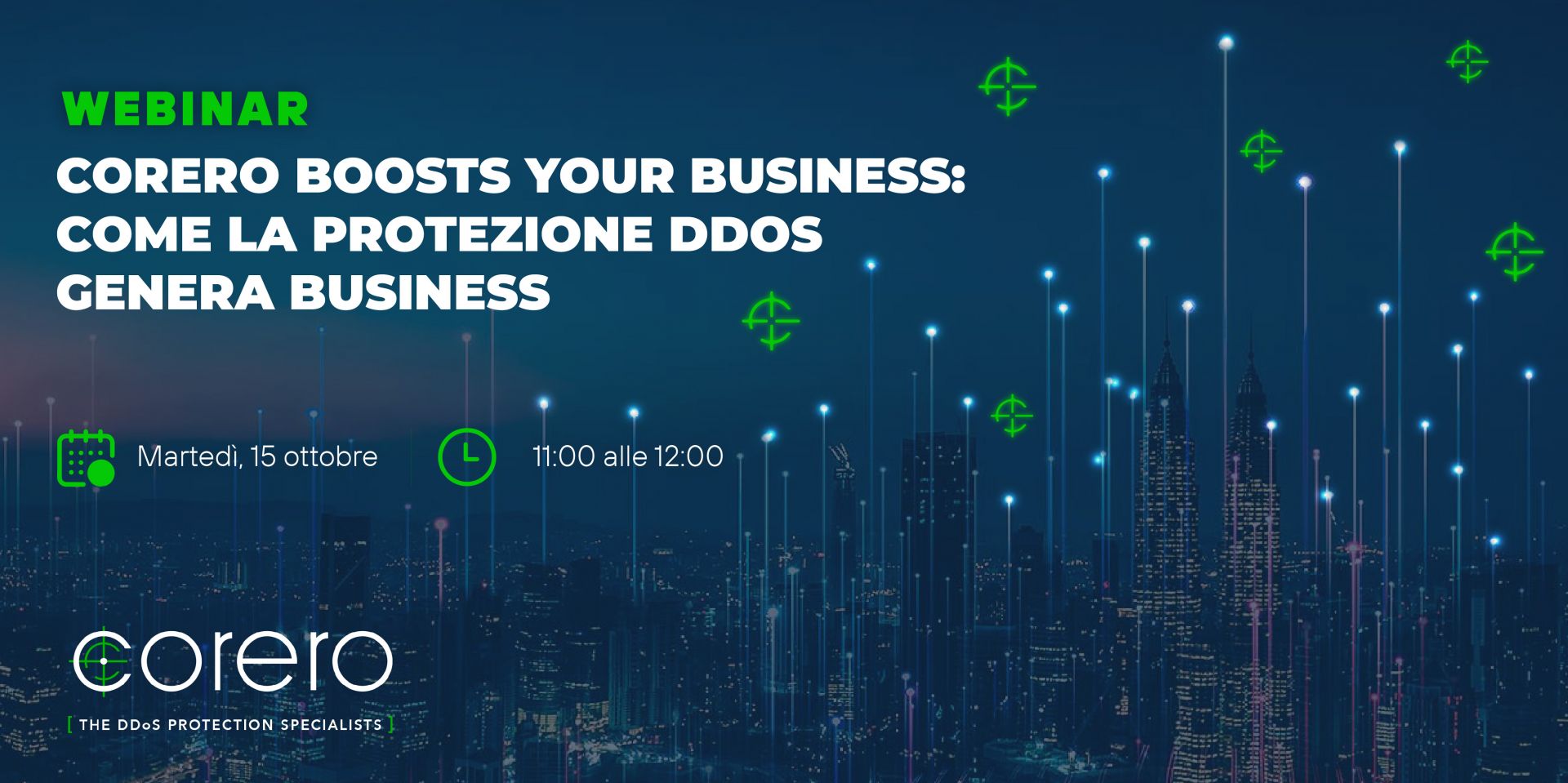 Corero boosts Your Business: come la protezione DDoS genera business